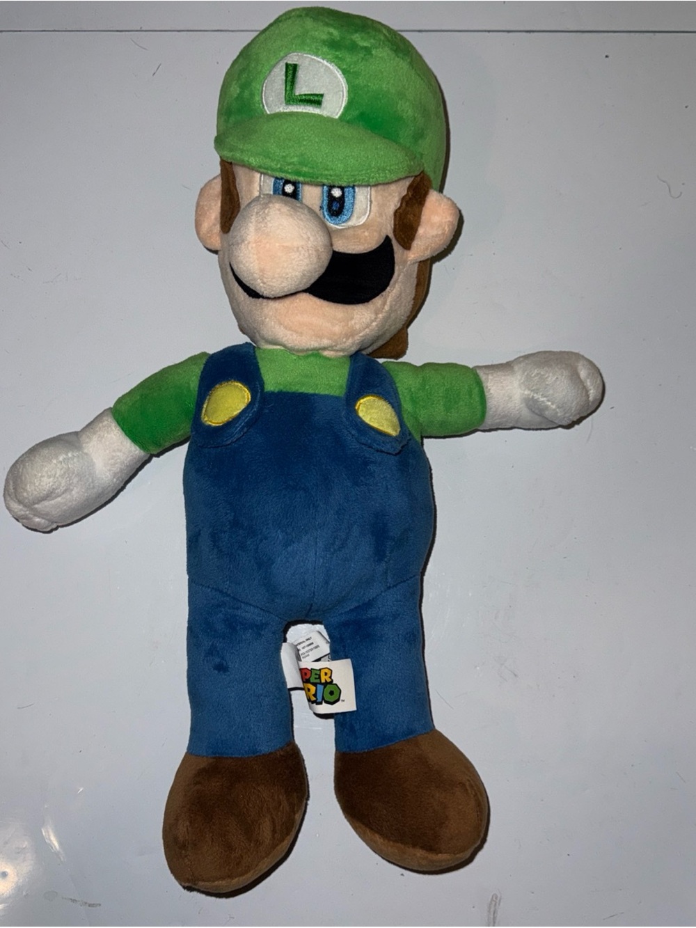 Good Stuff Super Mario Luigi Plush Doll 2016 Stuffed Toy PA15161